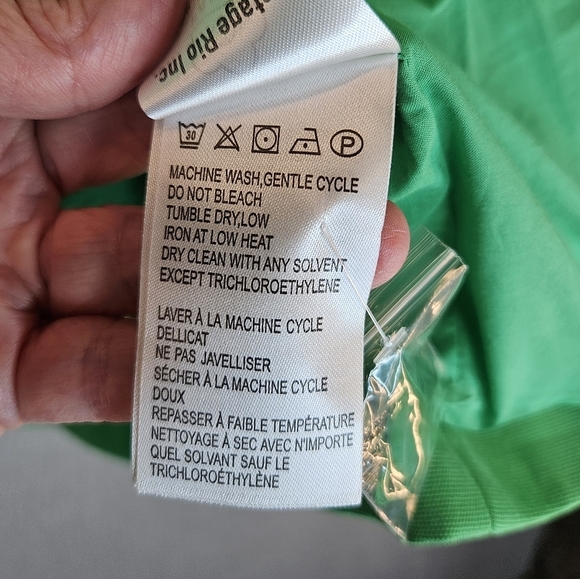 Farm Rio Womens Oversized Boyfriend Blazer Jacket Sz XXS Coat Bright Green - Picture 8 of 12